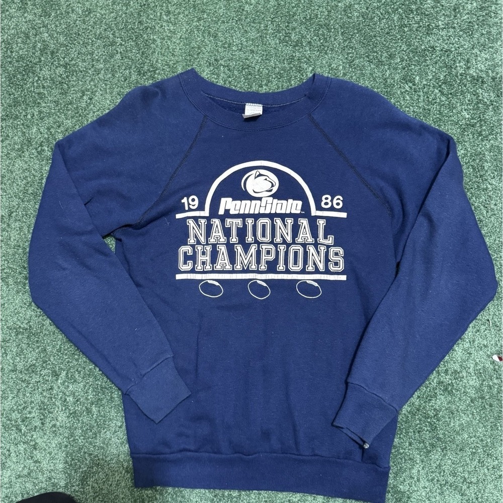 Vintage 1986 Penn State Champion Sweatshirt Tultex